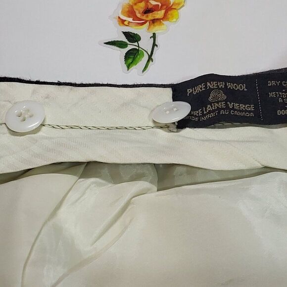 Park Hall Pure New Wool, Grey, Size 36x30, Little Wear, Trousers - Picture 6 of 12